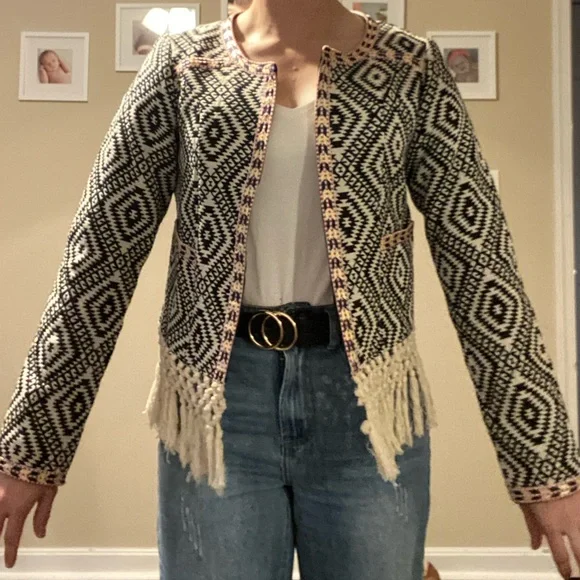 Anthropologie embroidered Tularosa jacket, small - Picture 8 of 8